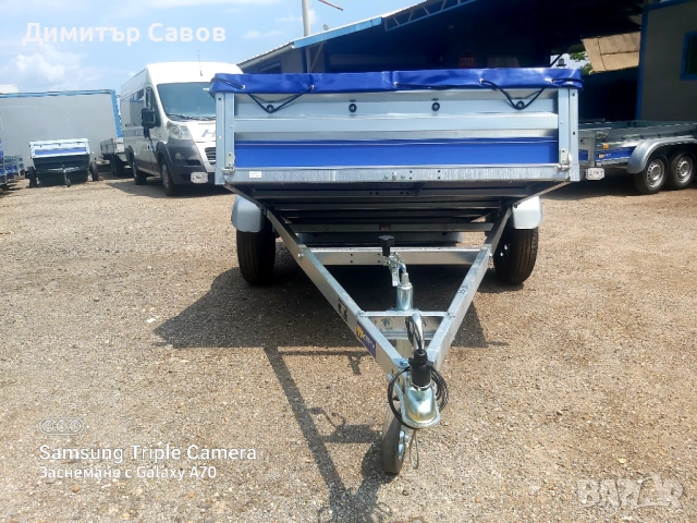 Туристическо, самосвално ремарке VESTA LIGHT 25 с плосък брезент, снимка 6 - Ремаркета - 52041805