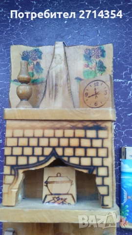 Дървена фигура , снимка 4 - Други ценни предмети - 51391889