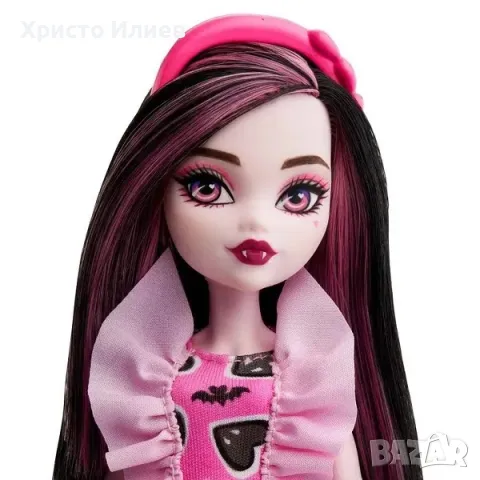 Кукла Monster High Draculaura Оригинална Mattel 32см, снимка 4 - Кукли - 47888850