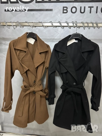 Дамско Зимно Палто Два Цвята