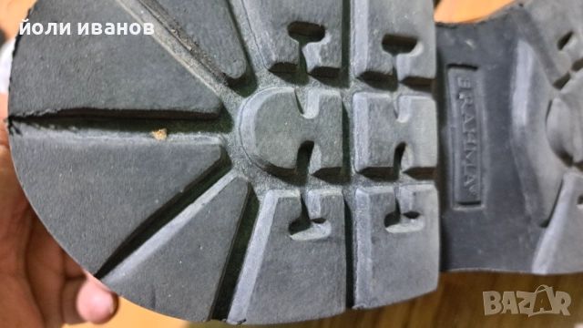 Ботуши кожени работни с бомбе 45 номер, снимка 7 - Маратонки - 52135179