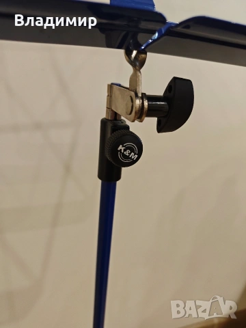 Ретро стойка за ноти K&M (Made in Germany) – Идеален дизайнерски акцен, снимка 4 - Други - 54102353