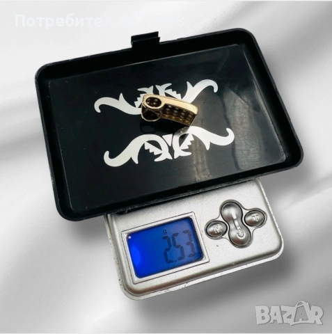 Златна висулка 14к, снимка 6 - Колиета, медальони, синджири - 53266225