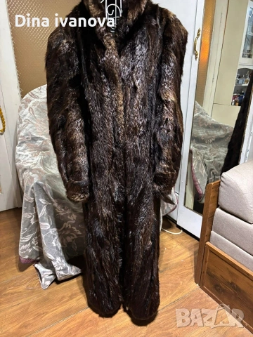 палто от норка дълго , снимка 3 - Палта, манта - 53489958