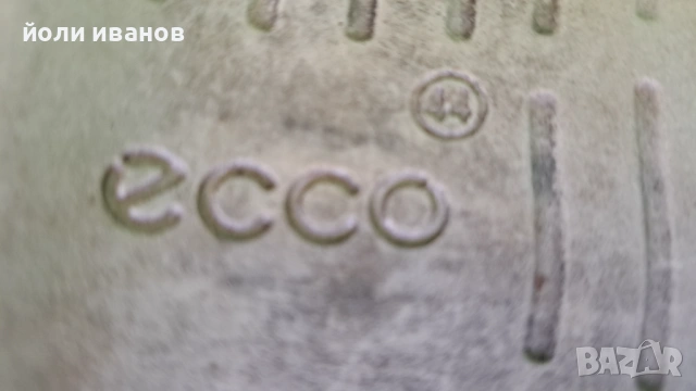 ECCO-кожени шити оригинални обувки 44 номер, снимка 4 - Маратонки - 53746583