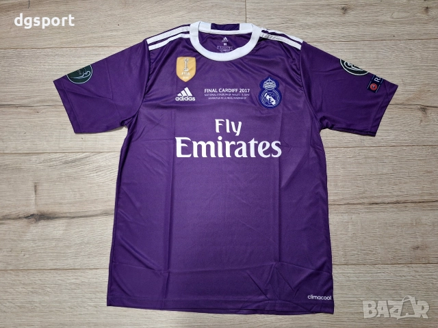 Футболна фланелка на Кристиано Роналдо #РЕАЛ М #модел 2017 ретро модел!!!, снимка 2 - Футбол - 52562567