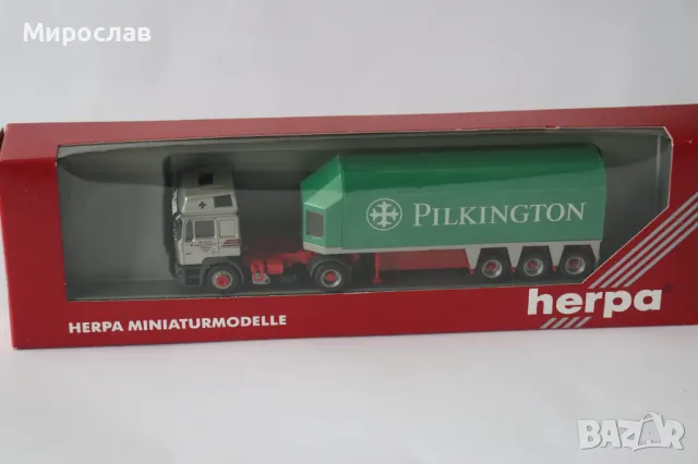 HERPA 1/87 H0 MAN КАМИОН МОДЕЛ ТИР ИГРАЧКА КОЛИЧКА , снимка 6 - Колекции - 49180761