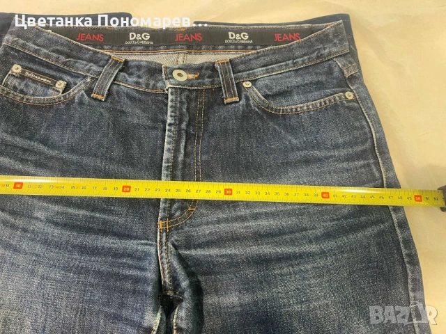Дамски дънки Dolce & Gabbana,100% оригинал., снимка 2 - Дънки - 53963117