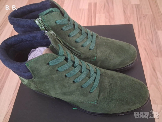 Тъмнозелени дамски боти