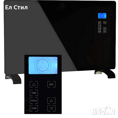 Електрически конвектор 2000W – Стилен и ефективен отоплителен уред с LCD дисплей 53903, снимка 5 - Отоплителни печки - 53575264