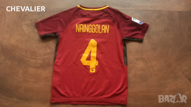 NIKE AC ROMA NAINGGOLAN Kids Footbal T-Shirt Размер 10-12 г / 137-147 см детска футболна 46-67, снимка 2 - Детски тениски и потници - 51782535