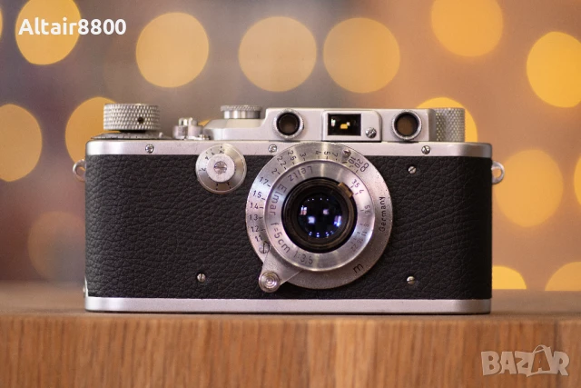 Leica III фотоапарат + Leica 5cm f/3.5 Elmar обектив, снимка 1
