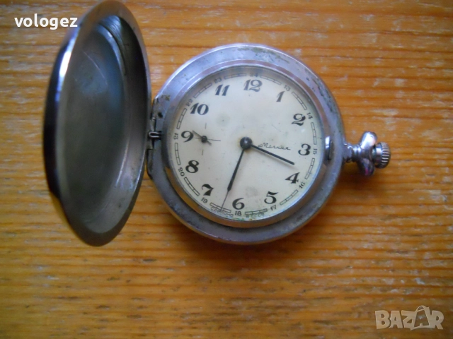 стари съветски джобни часовници "Молния" - работещи, снимка 3 - Антикварни и старинни предмети - 42730782
