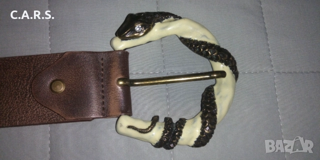 Кожен колан Rino Leather - Made in Italy, снимка 4 - Колани - 52936326