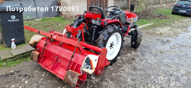 Трактор Янмар Ф200 4×4, снимка 5 - Селскостопанска техника - 52668291