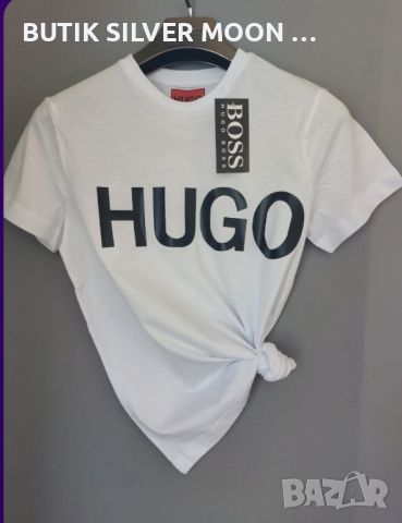 Дамски Памучни Тениски 💥 HUGO BOSS , снимка 3 - Тениски - 46767675