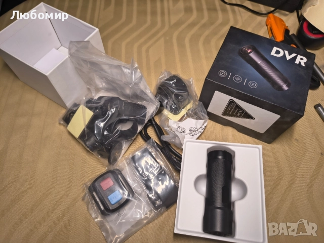 VSYSTO Камера за мотоциклетна каска, WiFi 2K Водоустойчива WDR SONYIMX335 170° Супер , снимка 3 - Велосипеди - 51550208