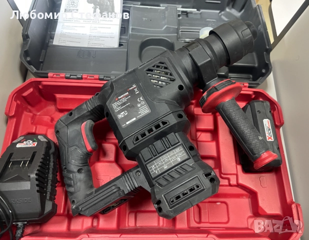 Акумулаторен перфоратор PARKSIDE PKHAP 20-Li A1 с батерия 4Ah ,Х 20V , снимка 3 - Други инструменти - 52813878