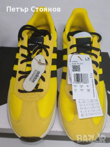 Чудесни мъжки сникърси ADIDAS RUN 70S №47, снимка 5 - Маратонки - 53668123