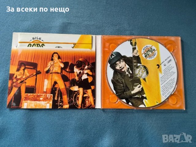 Оригинален диск AC/DC - High Voltage (Gold Vinyl), снимка 4 - CD дискове - 50114957