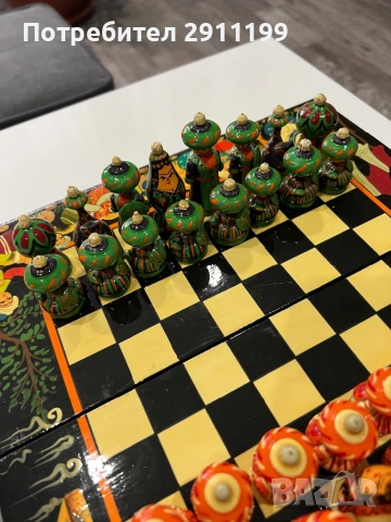 Тематичен шах – Араби, снимка 8 - Шах и табла - 52106586