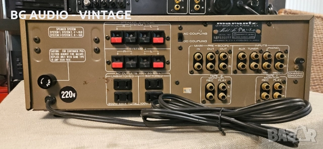 Marantz PM-8 Marantz ST-8 усилвател и тунер, снимка 7 - Ресийвъри, усилватели, смесителни пултове - 51435880