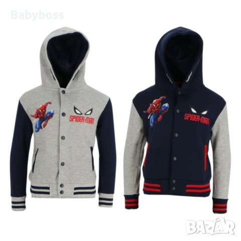 Яке бомбър за момче Спайдърмен, снимка 3 - Детски анцузи и суичери - 53185271