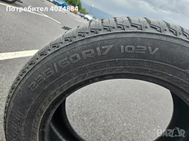 Летни гуми Nokian 235/60/17, снимка 8 - Гуми и джанти - 47081449