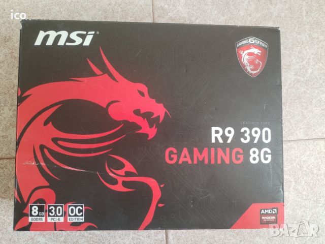 MSI AMD R9 390 Gaming 8GB, снимка 1 - Видеокарти - 46477344