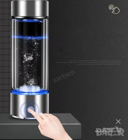 SPE&PEM High Hydrogen Bottle Pro Cup Rich Concentration H2 Hydrogen Generator Alkaline Water Ionizer, снимка 6 - Други - 48850388