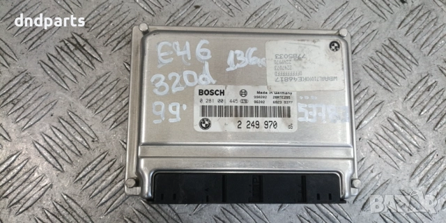 Компютър BMW E46 320D 136hp 1999г. 2249970 0281001445	