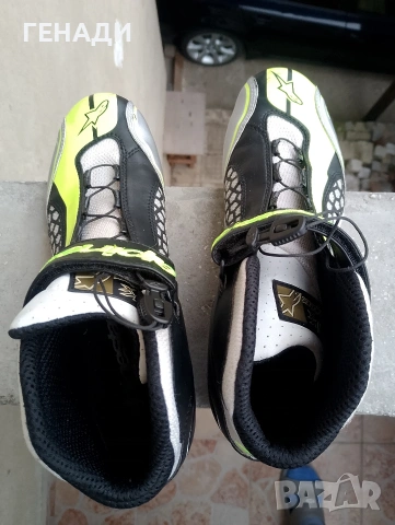 мото/карт боти 42 номер alpinestars , снимка 6 - Други спортове - 53136714