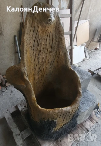 Градинска чешма от щампован бетон , снимка 3 - Градински мебели, декорация  - 51366679