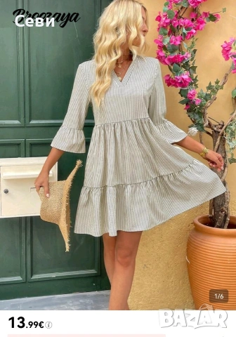 дамска рокля , снимка 2 - Рокли - 54030358