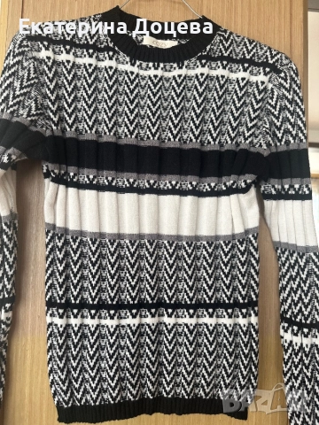 Пуловер райе, снимка 2 - Блузи с дълъг ръкав и пуловери - 51783429