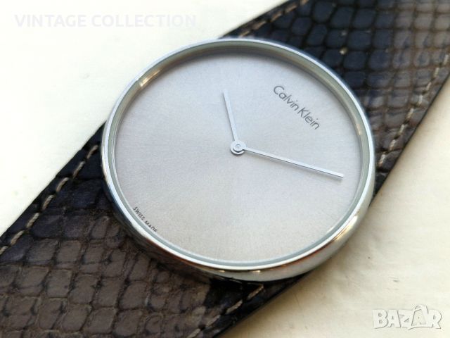 Calvin Klein Дамски Часовник SWISS MADE Оригинален , снимка 1 - Дамски - 45804144