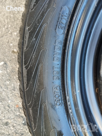 Джанта 15 цола ,5х100 с гума 185/65, снимка 5 - Гуми и джанти - 51953543