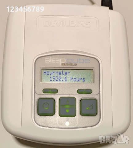 DeVilbiss SleepCube BiLevel S BiPAP апарат срещу сънна апнея, снимка 2 - Медицинска апаратура - 52497839