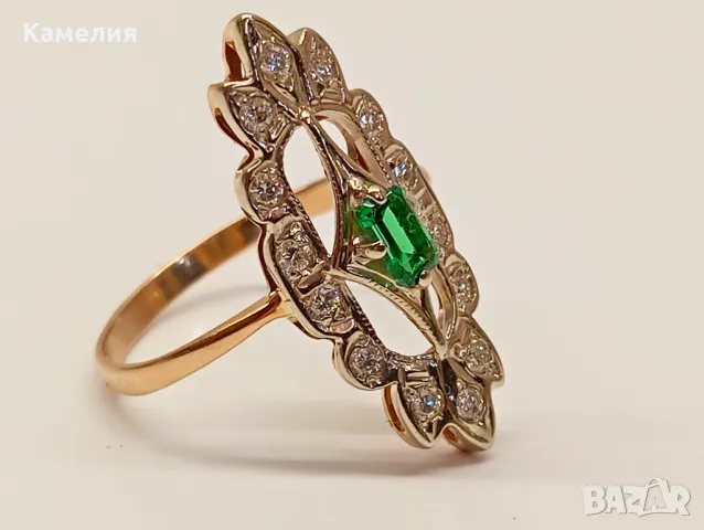 Руско злато , снимка 14 - Пръстени - 50418273