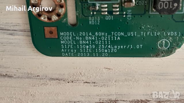 T-CON BOARD /ТИКОНИ/ ПЛАТКИ ПАНГЮРИЩЕ-1.14/SHARP 3968TP/-BN41-2111A/T320HVN05.6-32T42-CO7/HV320FHB-N, снимка 6 - Части и Платки - 46777612