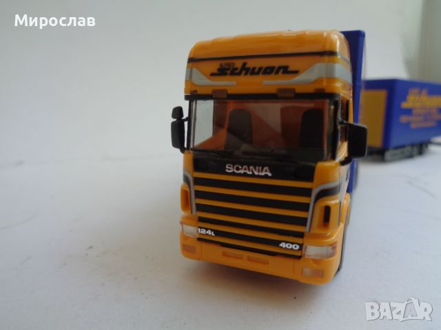 HERPA H0 1/87 SCANIA КАМИОН МОДЕЛ ТИР, снимка 3 - Колекции - 46567201