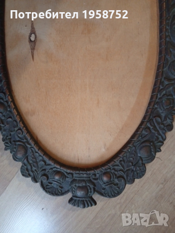 Vintage метална рамка от средата на 19в. за огледало, снимка 6 - Антикварни и старинни предмети - 53422299