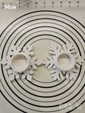 Коледа: Свещник, снимка 2 - Коледни подаръци - 52422881