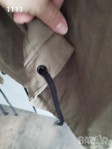 Милитари тренчкот голям размер., снимка 6 - Палта, манта - 51759987