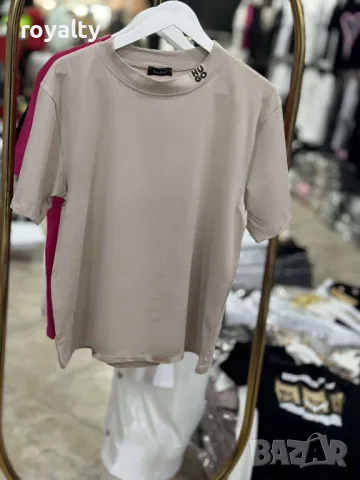 Памучни дамски тениски , снимка 2 - Тениски - 49763356