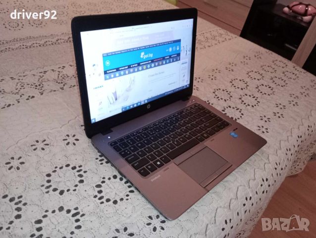HP Elitebook 840 G2 с 8 гб рам 1 тб хард 14 инча с батерия над 4 часа, снимка 4 - Лаптопи за работа - 45535809