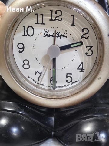 Страхотен кварцов часовник Чарли Чаплин, снимка 7 - Стенни часовници - 53286669