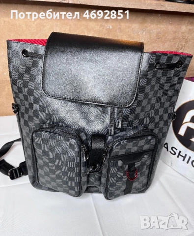 Нова раница – мъжки / унисекс модел, еко кожа