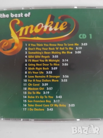 Smokie - The Best - оригинален диск музика, снимка 2 - CD дискове - 52840537