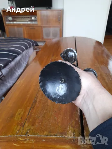 Стар свещник #19, снимка 4 - Други ценни предмети - 49290446